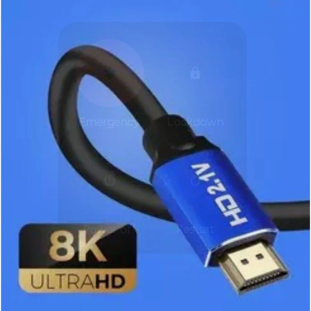 HDMI Cable 2.1 Ultra High Speed 8K@60Hz 4K@120Hz HDR eARC Braided Cord 48Gbps